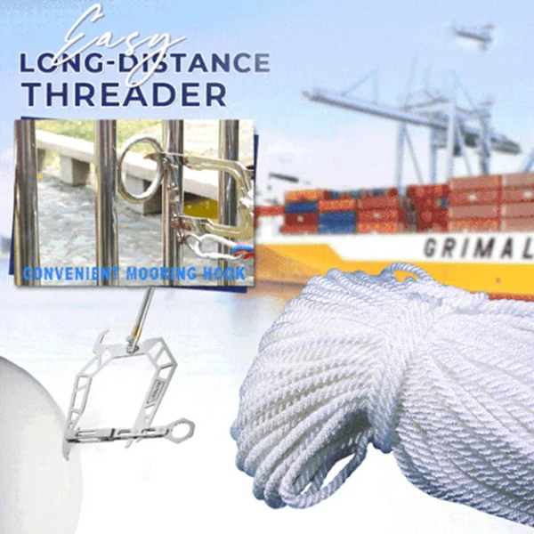 

Easy Long-distance Threader Boat Hook Telescoping Boat Hook for Docking Multi-Purpose GRSA889