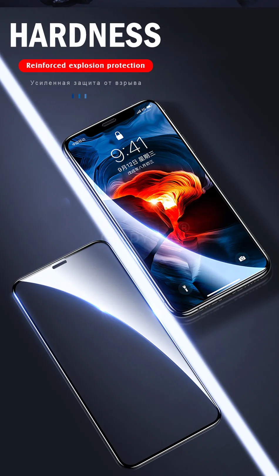 100D изогнутое закаленное стекло полное покрытие для IPhone 11 Pro Max XR XS X защитная пленка для экрана для IPhone 8 7 6 Plus защитное стекло