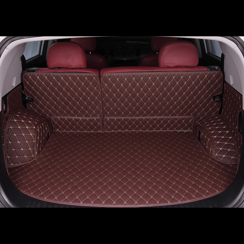 

Пользовательский кожаный Автомобильный багажник MatsCustom l для Hyundai tucson 2017 2016 подкладка для груза аксессуары для интерьера ковер автомобильны...