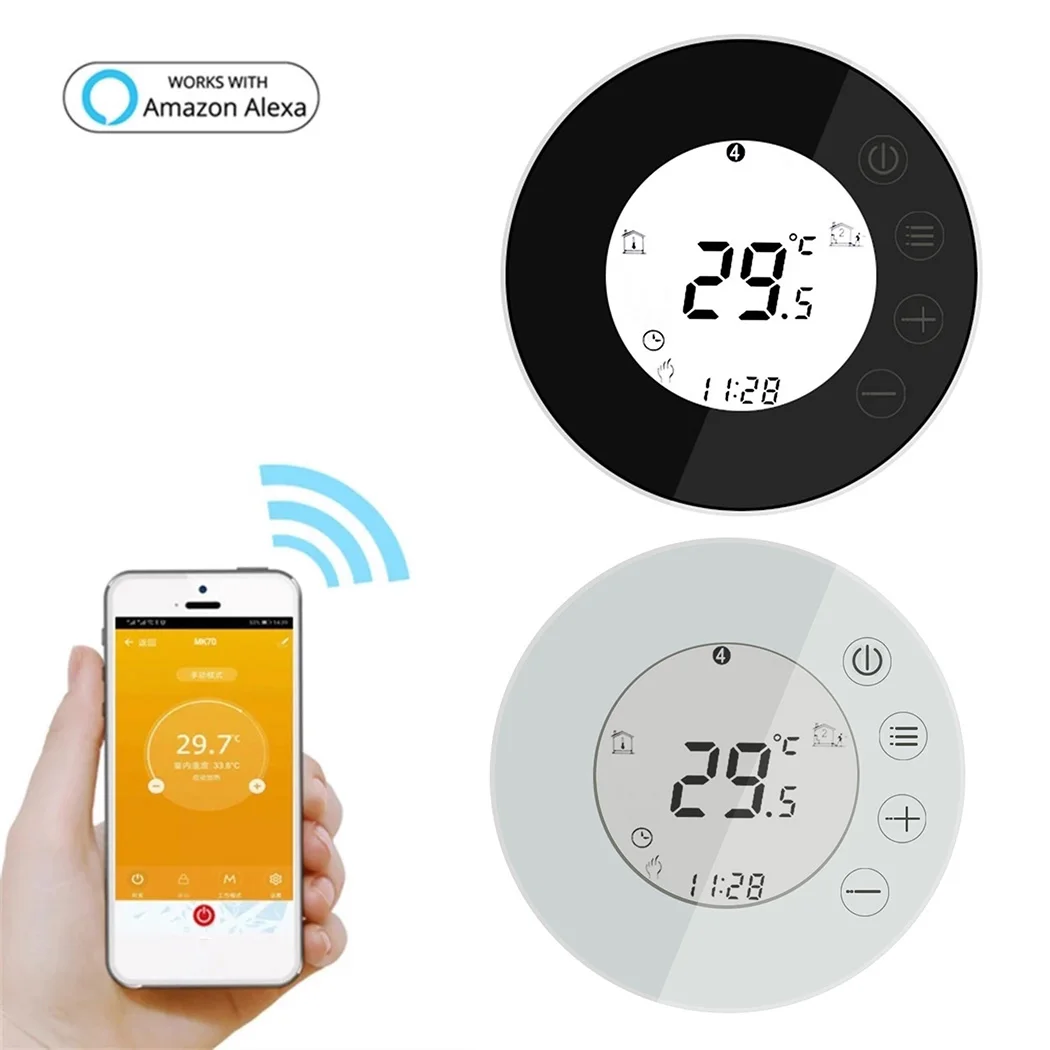 Умный WIFI приложение программируемый термостат для электрического нагрева воды