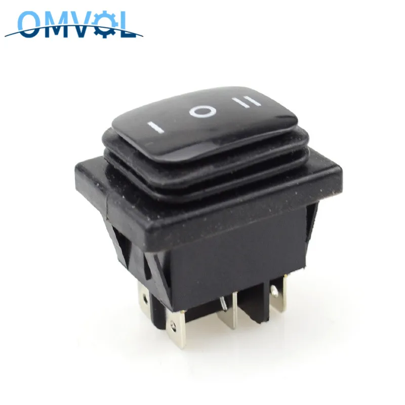 1 шт. мгновенный (вкл.) ВЫКЛ. Водонепроницаемый 6 контактный клавишный