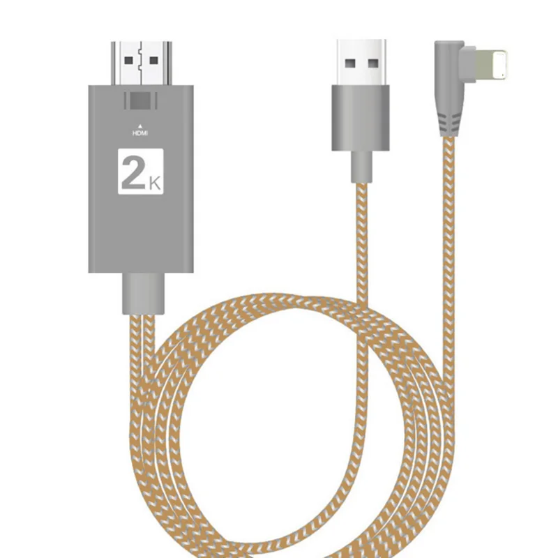 8 контактный цифровой av адаптер для Lightning HDMI кабель Apple IPhone X 7 iPad Кабельное Аудио