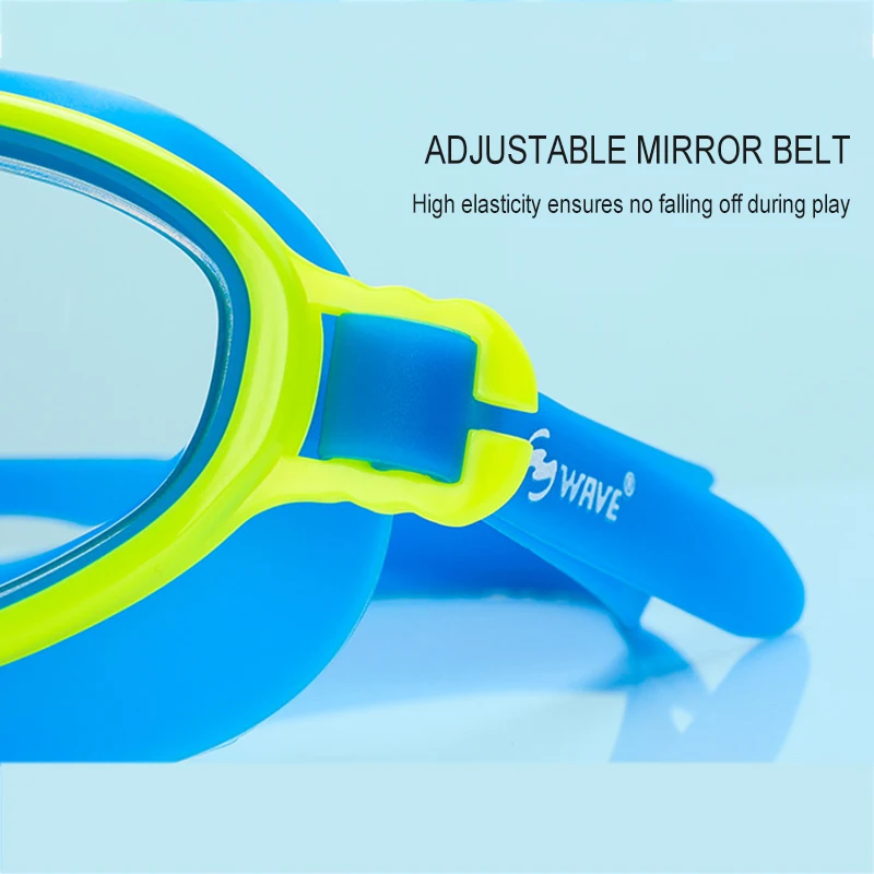 

2021 Kids Swimming Goggle with Large Version Design UV Protection Non-Leak Anti-Fog Comfortable to Wear Durable for Summer X8