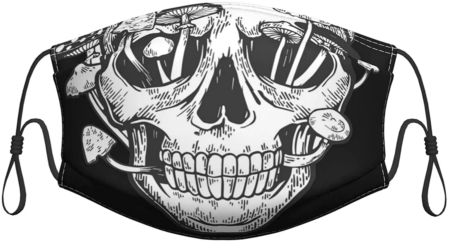 

Маска для лица из фильма «ужасы» для взрослых, многоразовые дышащие моющиеся покрытия для лица с 2 фильтрами