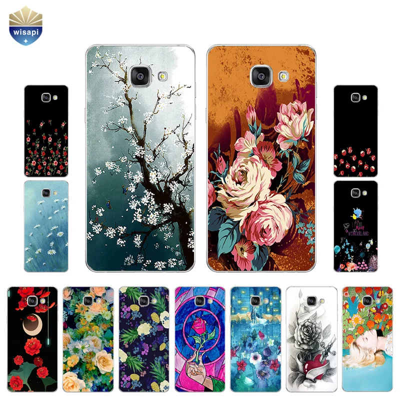 Чехол для телефона Samsung Galaxy A7 (2017) 2015 чехол 2016 A700 A710 A720 TPU красивый дизайн с