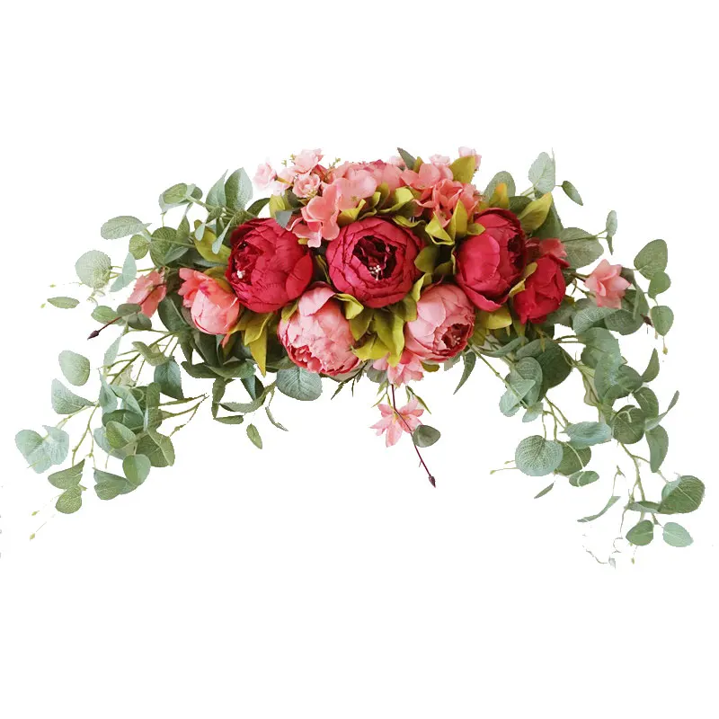 Гирлянда в европейском стиле искусственный цветок настенный подвесной Декор на