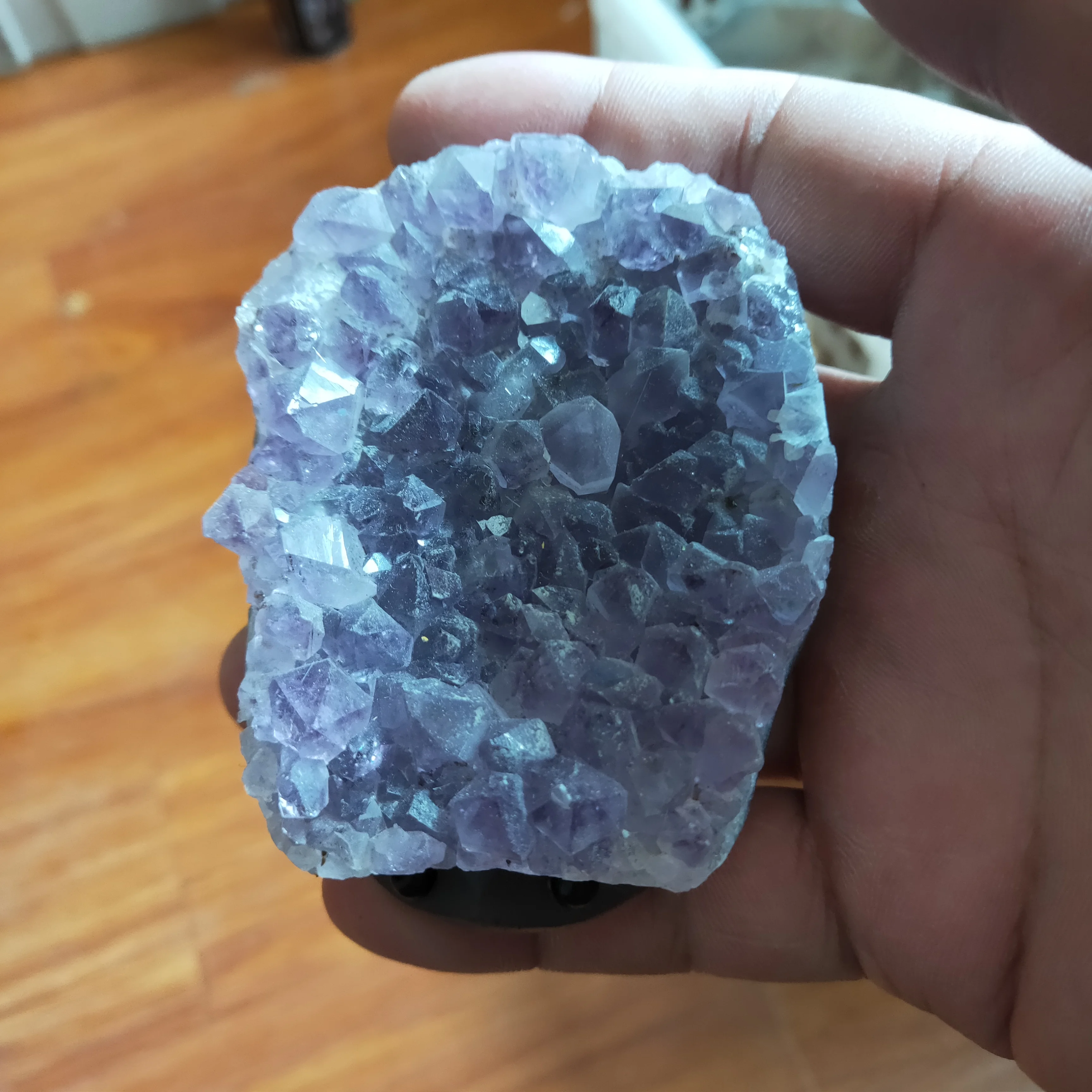 Natural Amethyst Cluster Original Stone Crystal DIY Jewelry Raw Materials Necklace Bracelet Home Decoration Anniversary Gift | Дом и сад