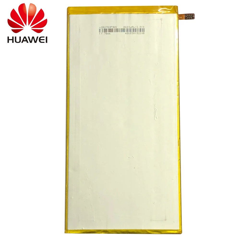 

Hua Wei HB3080G1EBC Original Replacement Tablet Battery For Huawei Mediapad M1 8.0 T1-821W/823l M2-803L Honor S8-701W 4650mAh