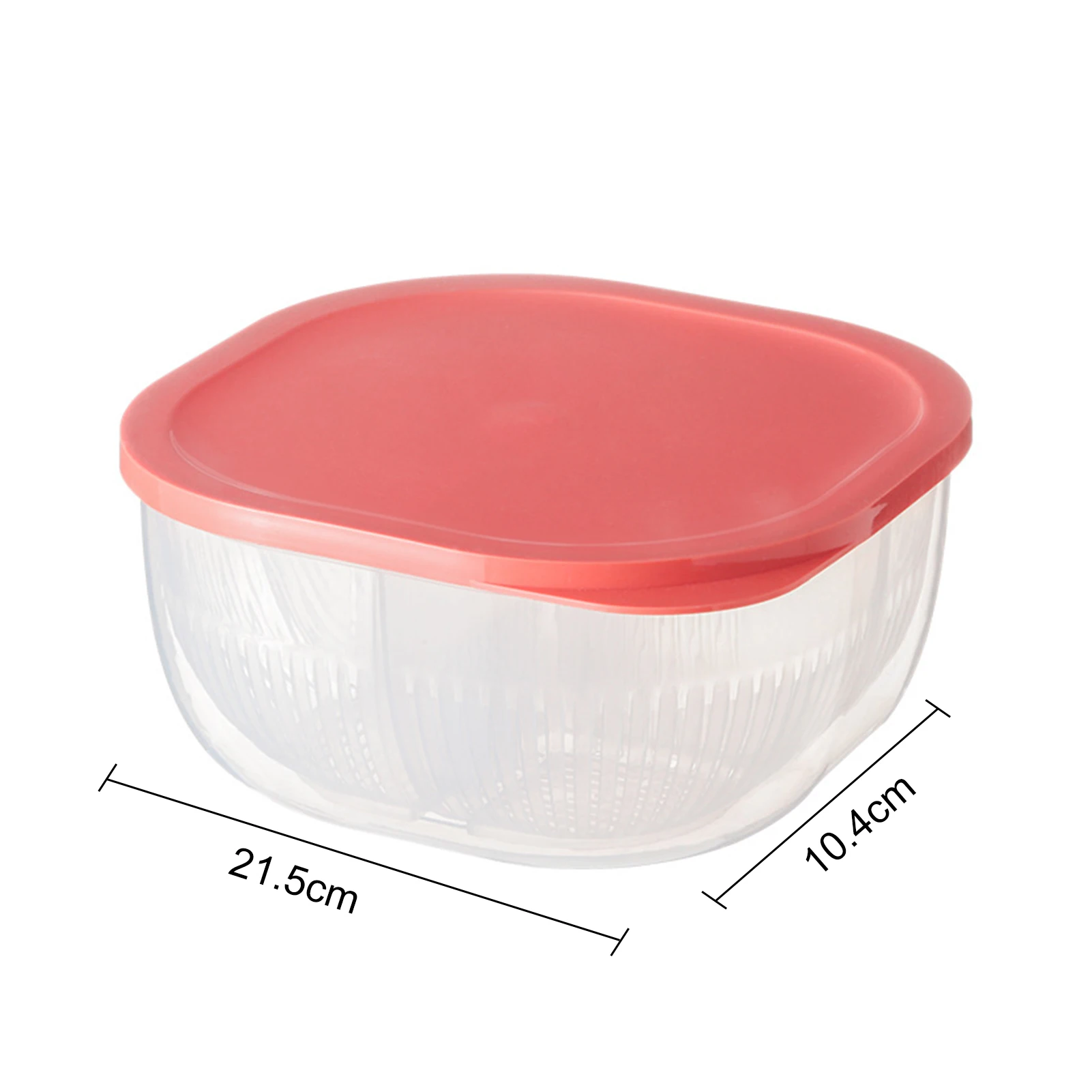 

Multifunctional Stylish Practical Convenient Storage Box 4 Compartments Large Size Double-layer PP Transparent Drain Box for Kit