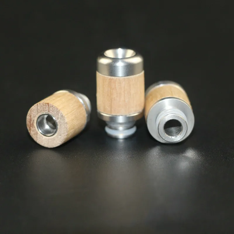 Деревянный мундштук 510 Driptip металлический Vape широкий Mtl капельный для E резервуар