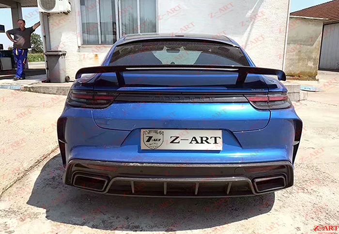 Z-ART для Porsche Panamera M широкий обвес комплект дооснащения обвеса для Porsche 971 тюнинг обвес аэродинамический обвес