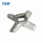 1 шт. Нож для мясорубки # 5 Запасные части Приспособление для мясорубки для Bosch MUM 4 MUM 5 MFW67440 Philips HR 27 77 Siemens MF155