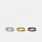 Классическое кольцо Little Saturn, трехцветная серия роскошных богемных ювелирных изделий, набор свадебных колец для пары, женские аксессуары