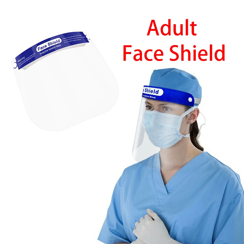 

Transparent Face Shield Protect Mask Dust-proof Mask full face mask Rotatable Protective Face Mask Full Face Masks