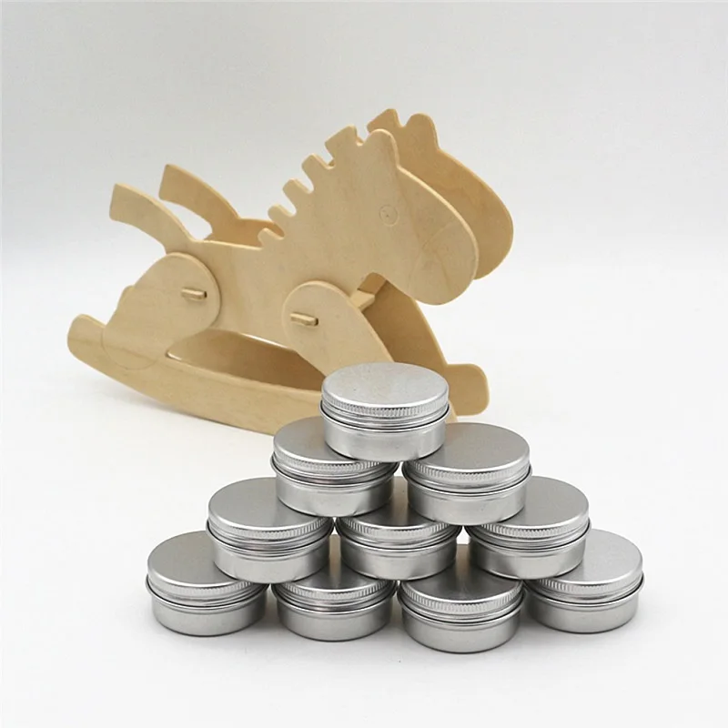 Косметическая коробка для хранения крема металлический бальзам банки чая кофе