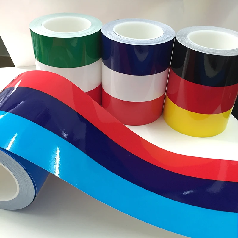 

Pesonalized Car Sticker BMWColored Germany Italy French Russia National Flag Sticker Body Vinyl Decal Car Styling Stickers