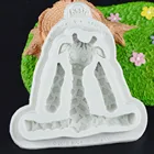 Силиконовая форма в форме жирафа, форма сделай сам для шоколада, десерта, помадки, кухонная утварь из искусственной смолы