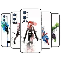 painting marvel vengadores for oneplus nord n100 n10 5g 9 8 pro 7 7pro case phone cover for oneplus 7 pro 17t 6t 5t 3t case
