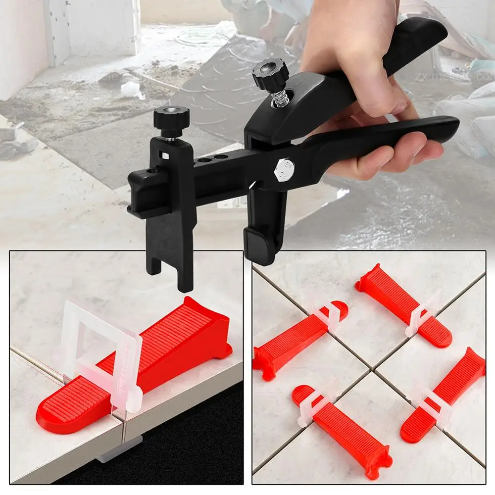 

Wall Tile Leveling System Leveler Tiling Installation Leveling Pliers Adjustable Clamping Tension and Distance Alignment Tools