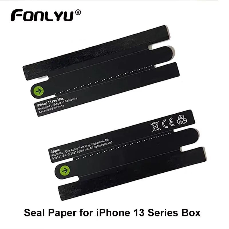 

Упаковочная коробка для телефона, бумажная наклейка с уплотнением для iPhone 13 13pro 13mini 13pro max, внешняя упаковочная пленка вместо пластиковой упа...