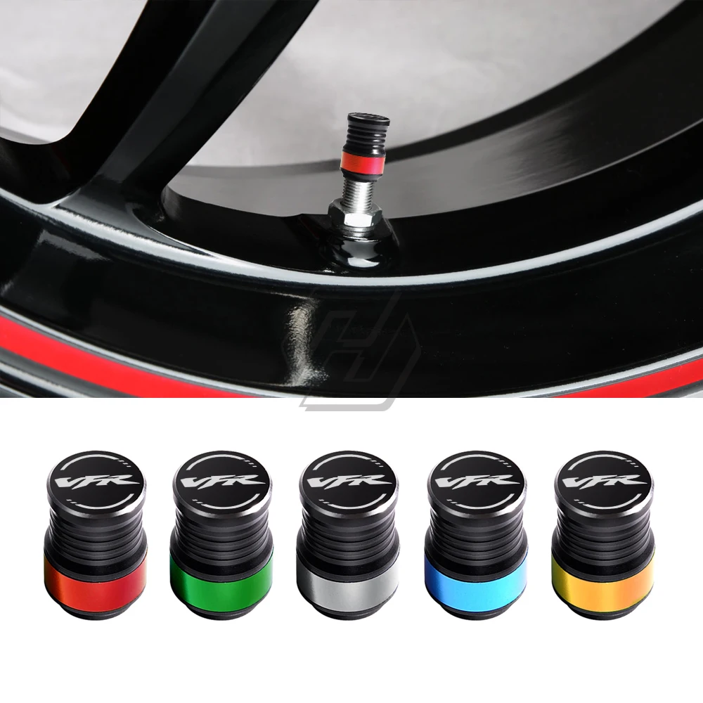 

Для Honda VFR 400 800 1200 1200F обод аксессуары для мотоциклов Набор колпачков на стержень клапана колеса