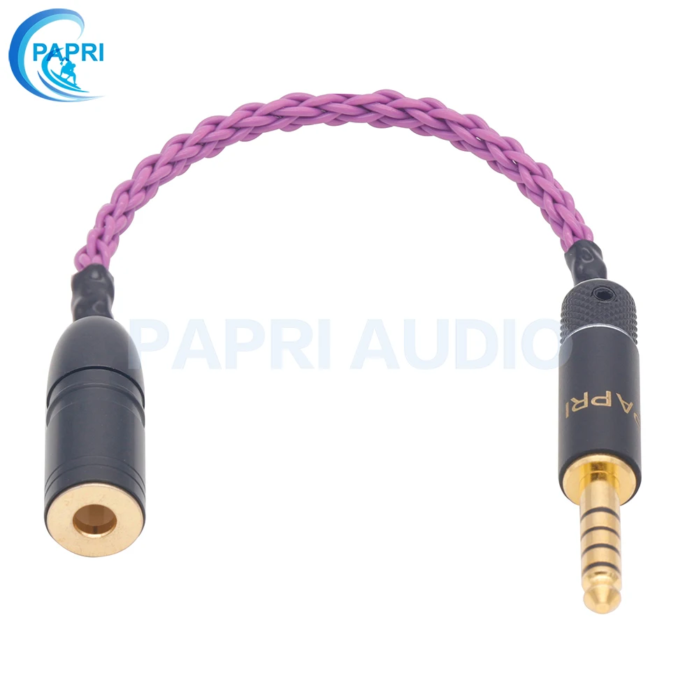 PAPRI позолоченный 4 мм балансировочный штекер до Женский Кабель Удлинитель 10 см 1