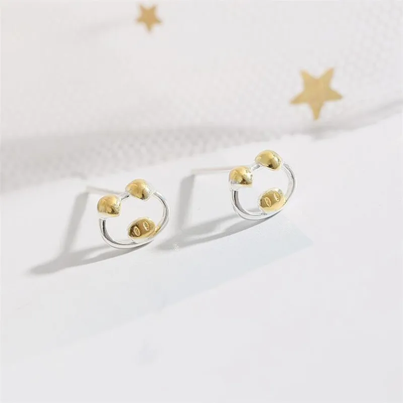 

Женские ажурные серьги-гвоздики, из серебра 925 пробы