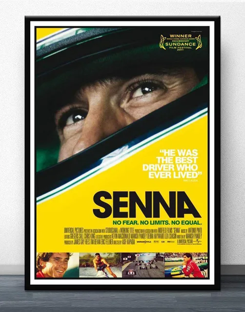 

Ayrton Senna F1 Formula Legend Star Champion Race Car Canvas Painting Vintage Poster and Prints Wall Art Picture for Home Decor
