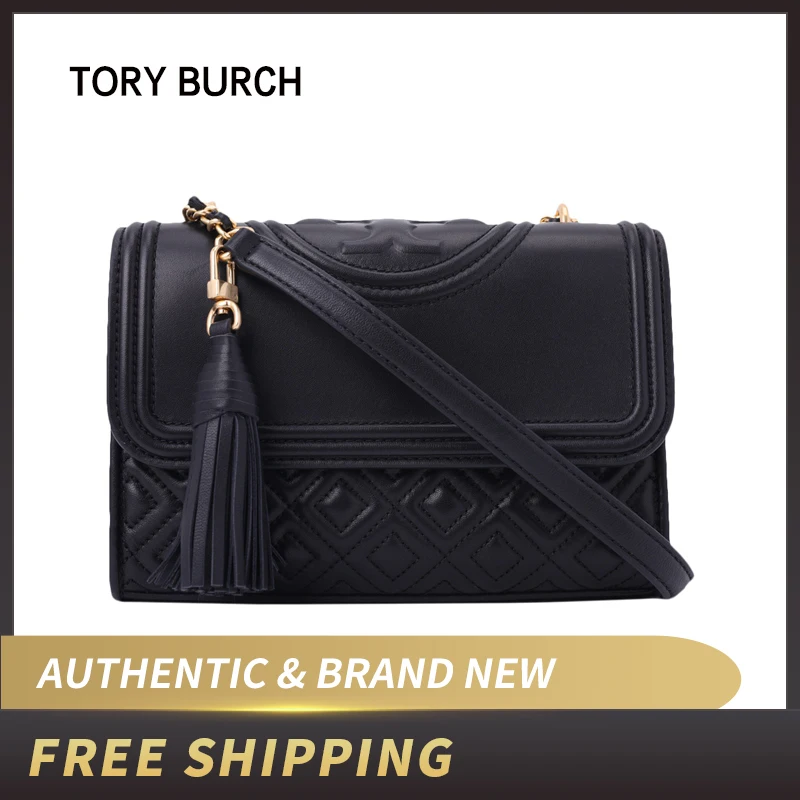 

Authentic Original & Brand new Luxury Tory Burch Fleming Small Convertible Shoulder Bag Women's Handbags 43834