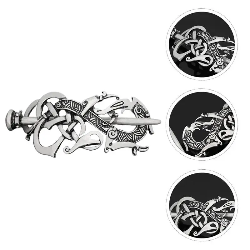 

2PCS Durable Creative Practical Portable Hair Decor Hairpin for Home Hair Decor