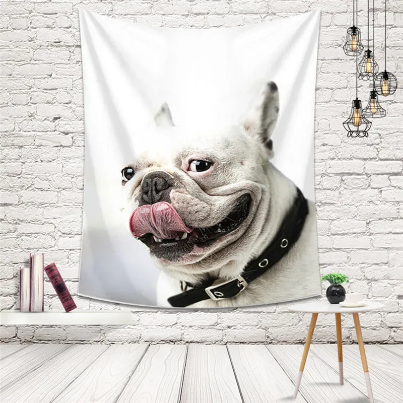 Одеяло с милыми кошками и собаками настенный гобелен спальни покрывало плед