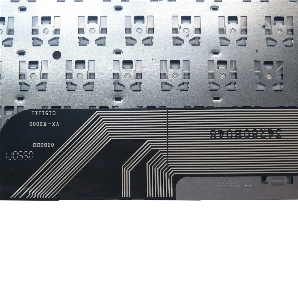 Английская и русская клавиатура для ноутбука US RU Prestigio PSB141A YX-K2000 0280DD 34280B048 G151111 DK-280