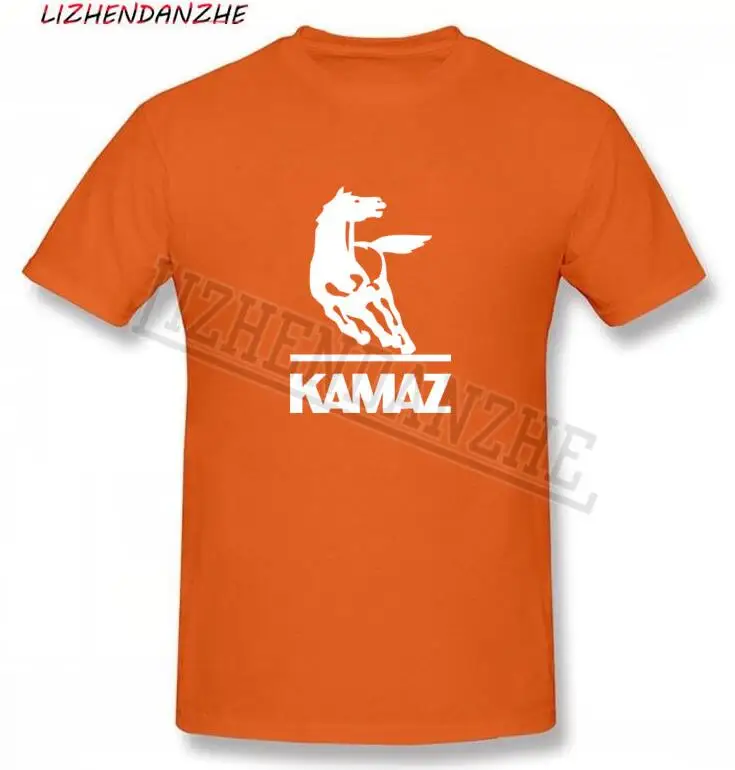 Мужская футболка Kamaz Truck высокого качества 100 хлопок летние брендовые Роскошные