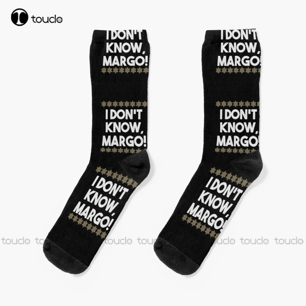 

"I Don'T Know Margo!" Griswold Christmas Vacation National Lampoons Socks Long Socks Unisex Adult Teen Youth Socks Custom Gift