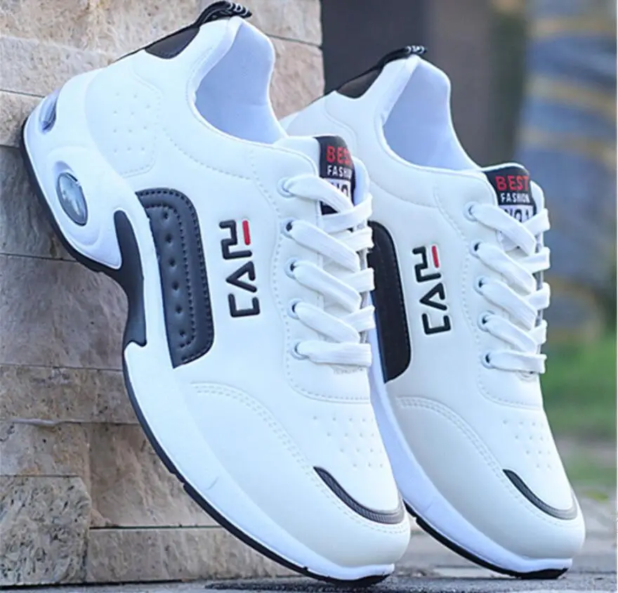 

New Men Shoes Air Cushion Sneakers Breathable Outdoor Walking Sport Men's Shoes For Male Lace-up Casual Shoes