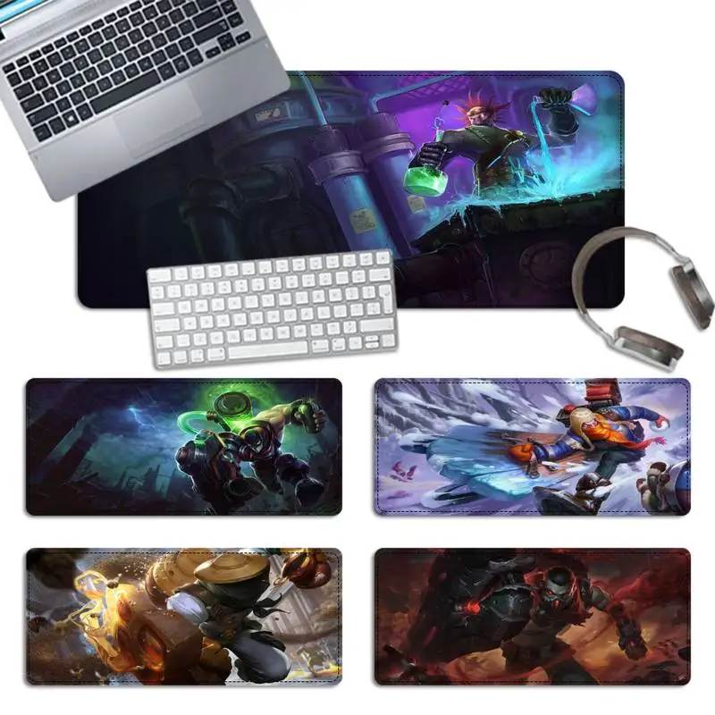 Игровой коврик для мыши Nice League Of Legends Singed Настольный ноутбука и ПК большой игровой