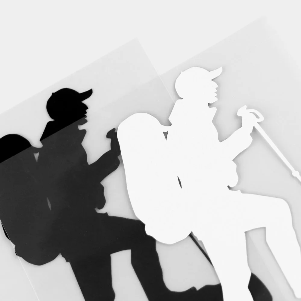 

YJZT 14.218.0CM Car Sticker Climber Creative Personality Vinyl Decal 20A-0216