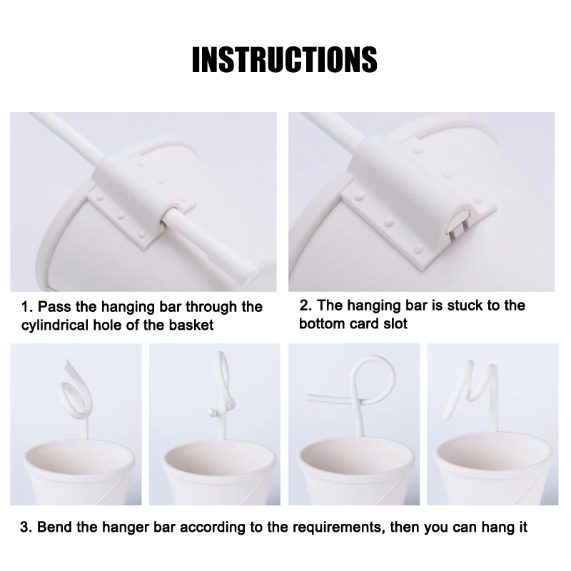 

Mini Storage Hanging Basket Container Organizer Portable for Home Kitchen Bathroom SDF-SHIP