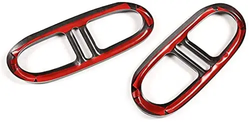 

Car exterior tail alloy bright black exhaust port tail throat decorative frame For Mercedes-Benz GLA/GLB 2020-2021