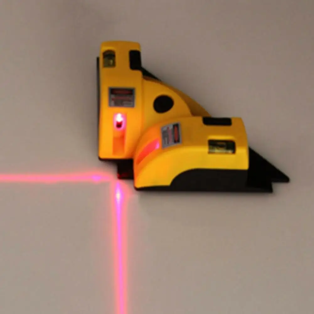 Горизонтальная Вертикальная проекция квадратный уровень лазерная линия 90