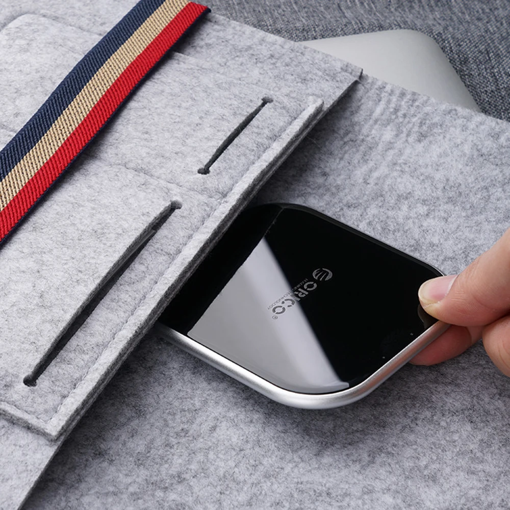 ORICO 10 Вт Беспроводное зарядное устройство Qi Беспроводное USB зарядное устройство для iPhone 7 8 X XR 11 11PRO умное зарядное устройство