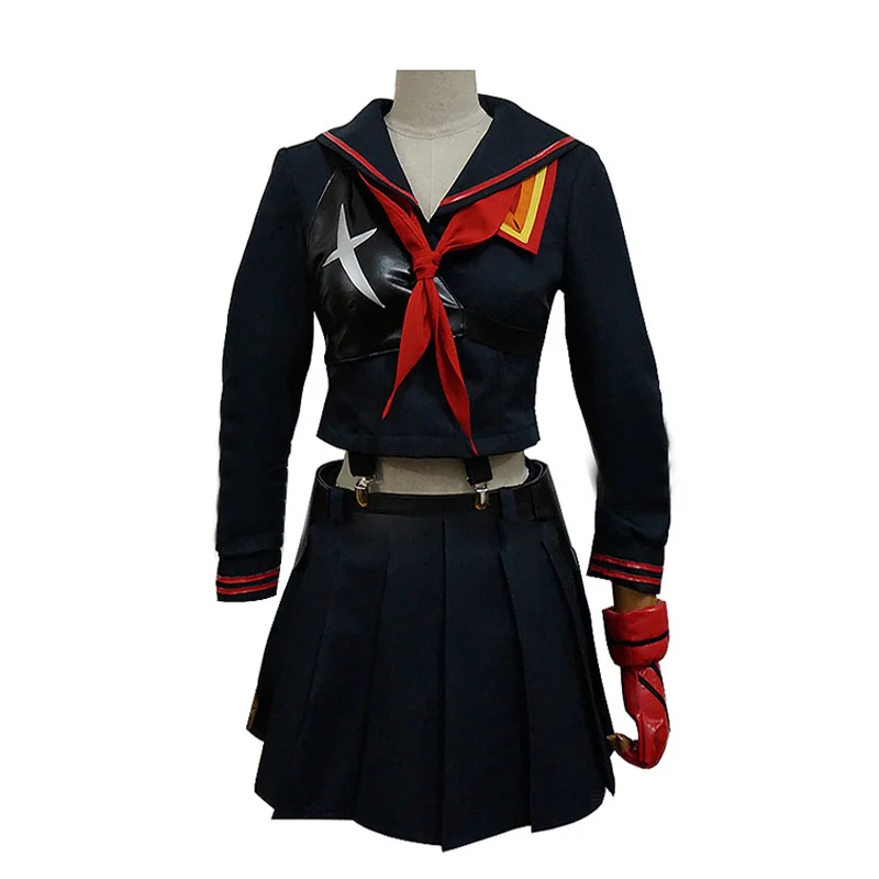 Animation KILL la Matoi Ryuuko jk uniform sailor suit cosplay costume Full Set |