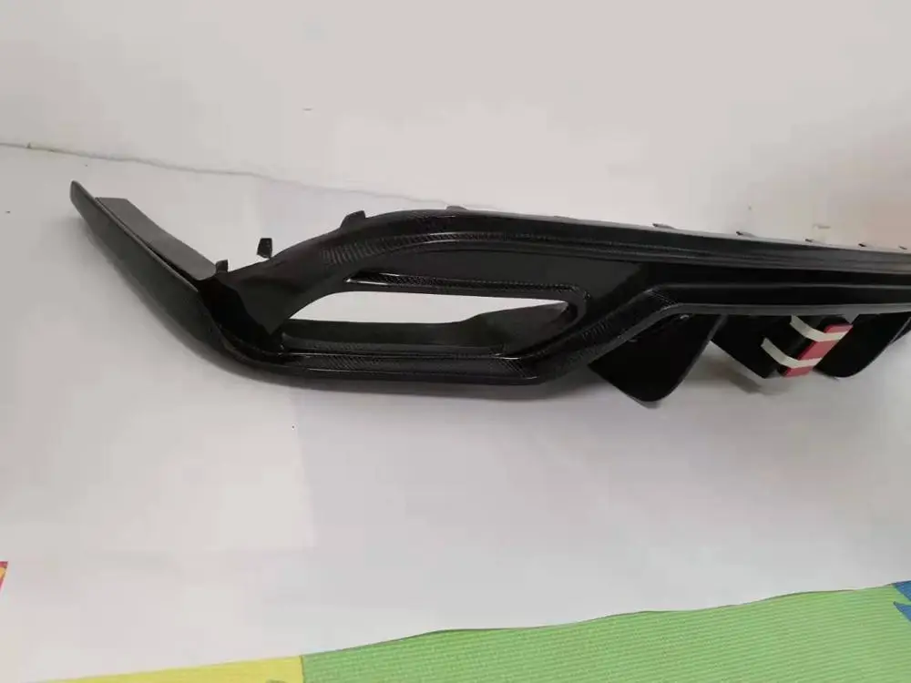 Углеволоконный задний бампер для автомобиля диффузор с лампой Benz W207 купе E260 E300 E200