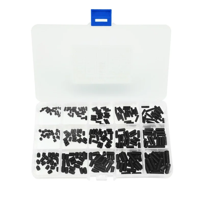 300 штук в штучной упаковке 12 9 набор винтов из черной углеродистой стали с