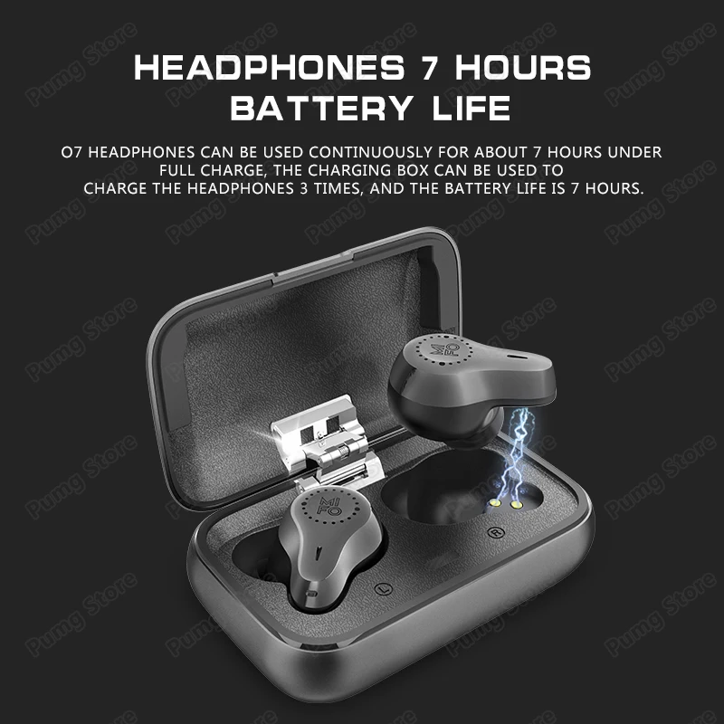 Mifo O7 Bluetooth наушники вкладыши TWS с Беспроводная Спорт стерео APTX Хендс фри зарядным