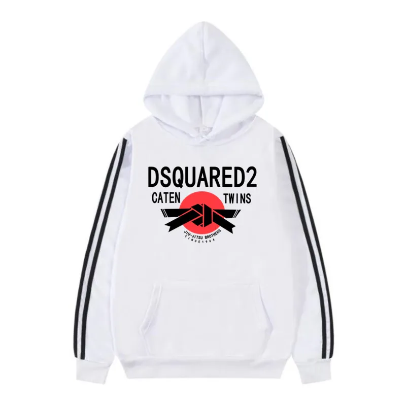 

Новинка 2021, модный разноцветный Повседневный свитер dsquared2, толстовка с капюшоном для мужчин и женщин, толстовка dsq