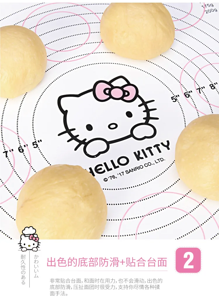 HELLO KITTY силиконовый коврик для выпечки тесто коврик для выпечки Посуда для выпечки панельный коврик