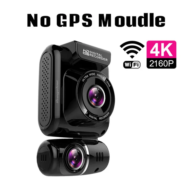 No GPS Moudle Мини скрытый 4K 2160P Автомобильный видеорегистратор wifi gps регистратор Novatek 96663 чип sony IMX323 сенсор двойная камера видеорегистратор - Название цвета: No GPS Moudle