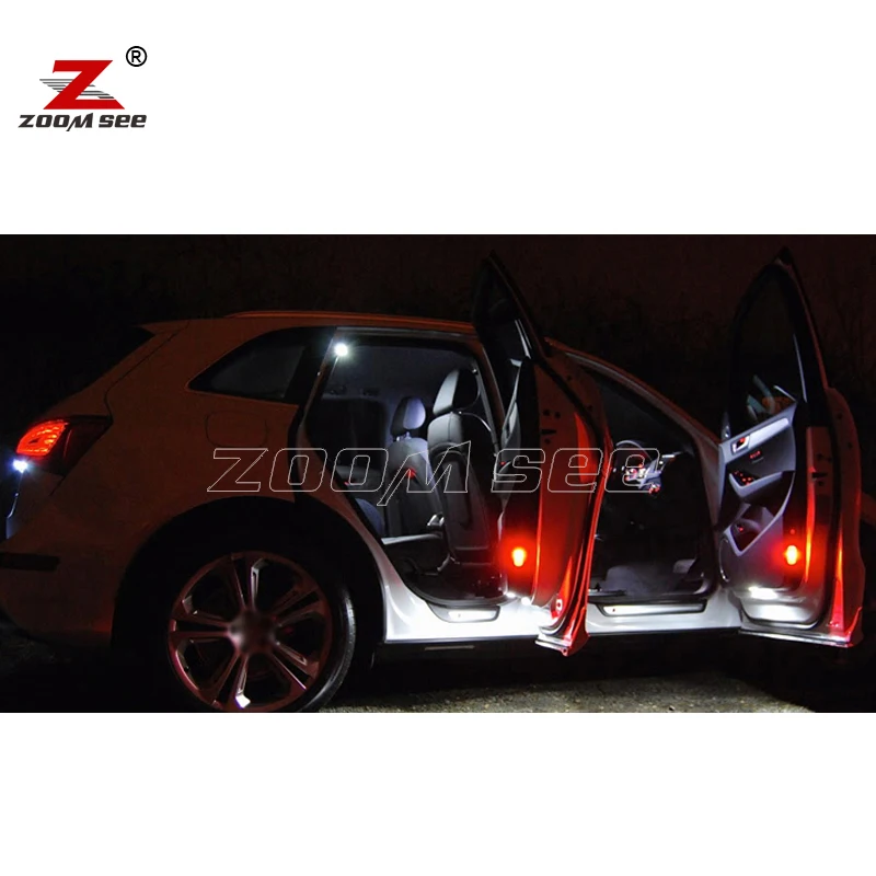 Светодиодная лампа canbus для внутреннего освещения 17 шт. чтения комплект верхнего