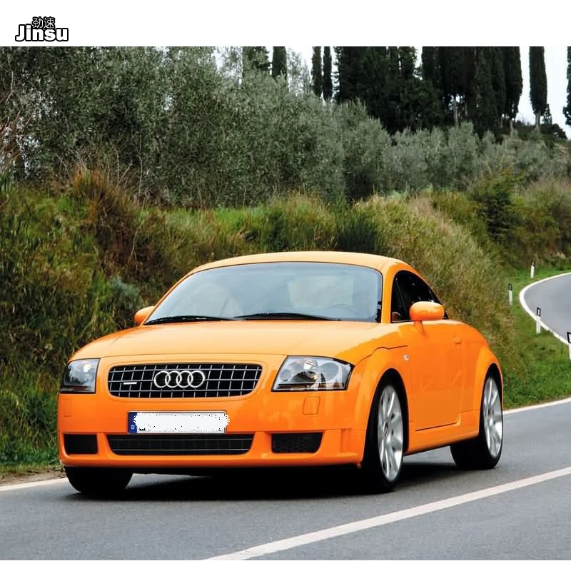 Отделка передней фары из углеродного волокна для Audi 1998 - 2006 TT 8N MK1 матовая черная